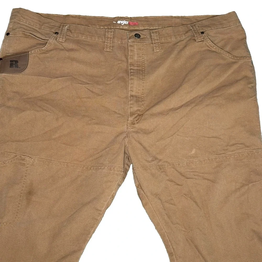 Wrangler Riggs Workwear UtilityPants Mens 48x30 Cargo Canvas Carpenter